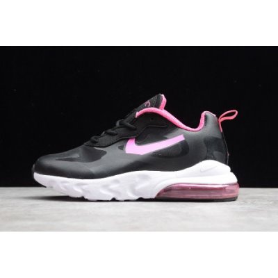 Nike Çocuk Air Max 270 React Siyah / Pembe Koşu Ayakkabısı Türkiye - BR9P547R